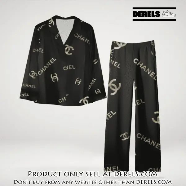 Trending luxury chanel satin pajama set pjs1042 dr3446560